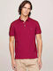 Tommy Hilfiger 1985 Bluza Bărbătească cu Mânecă Scurtă Polo RED