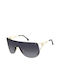 Carrera Sonnenbrillen mit Gold Rahmen und Gray Verlaufsfarbe Linse 3006/S RHL9O