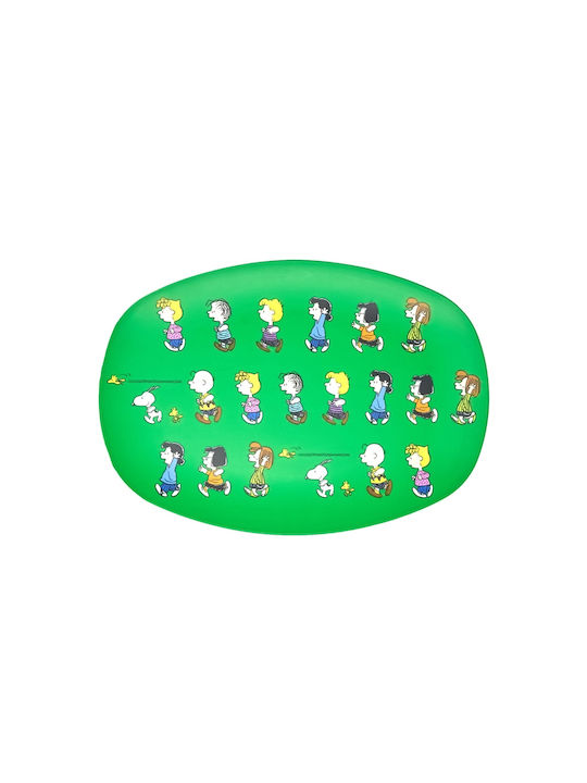 QuyCup Oval Tavă de Servire în Culoare Verde 30x21.5cm TRPS33-814 1buc