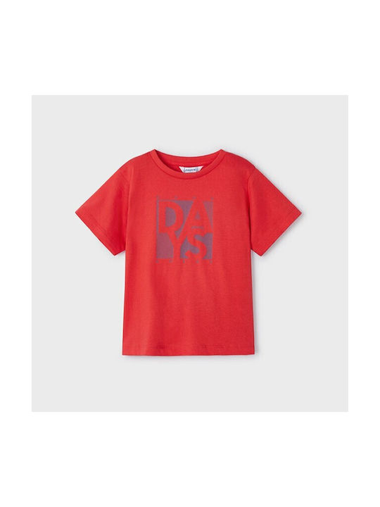 Mayoral Kids' T-shirt red