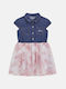 Guess Kids Dress Floral Pink