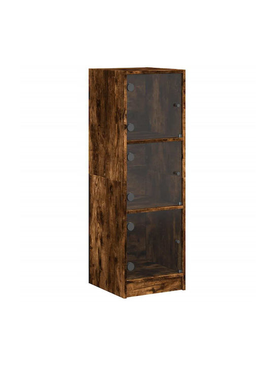 Sideboard Wooden Smoky Oak 35x37x109cm