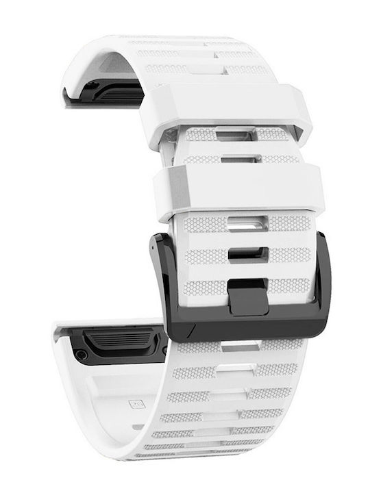 KOSTELO Rubber Strap White 26mm