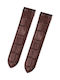 Leather Strap Brown 23mm