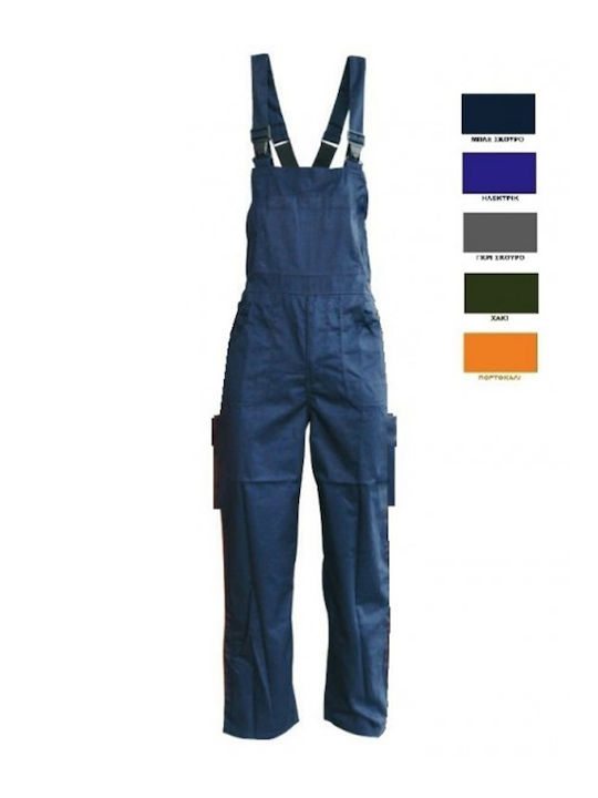 Work Coveralls Dungarees Cotton Khaki