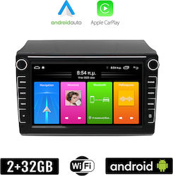 Kirosiwa Car-Audiosystem für Fiat Ducato 2006-2014 (Bluetooth/USB/WiFi/GPS/Apple-Carplay/Android-Auto) mit Touchscreen 8"