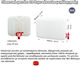 Plastic Jerry Can with Tap 10lt 1691A