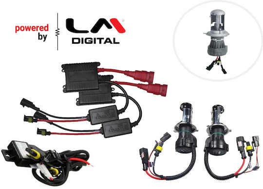 LM Digital Xenon Σετ Φωτισμού Αυτοκινήτου H4 35W 12V