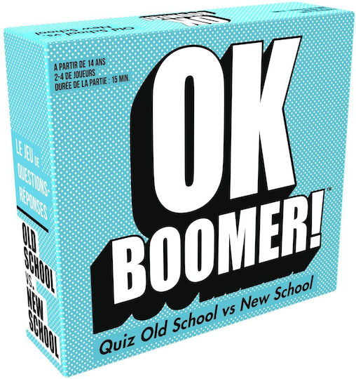 Board Game OK Boomer! for 2-4 Players 14+ Years Old (FR) Goliath Games