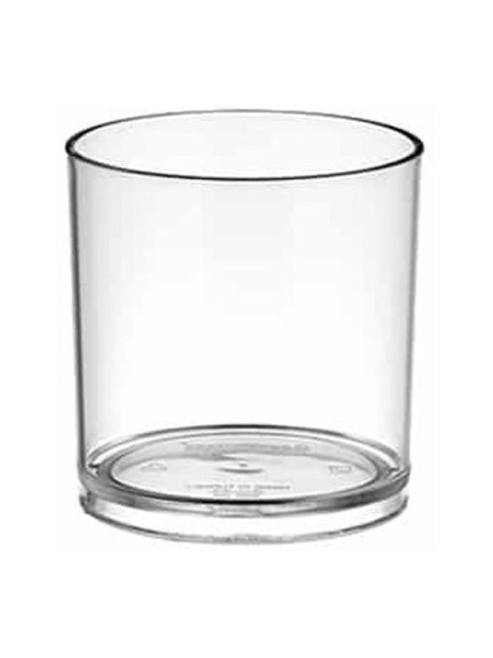 Glass Whiskey made of Plastic 280ml 1pcs