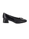 Piccadilly Pumps mit flachem Absatz Schwarz