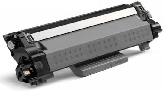 Compatible Toner for Laser Printer Brother TN2510XL 3000 Pages Black with Chip