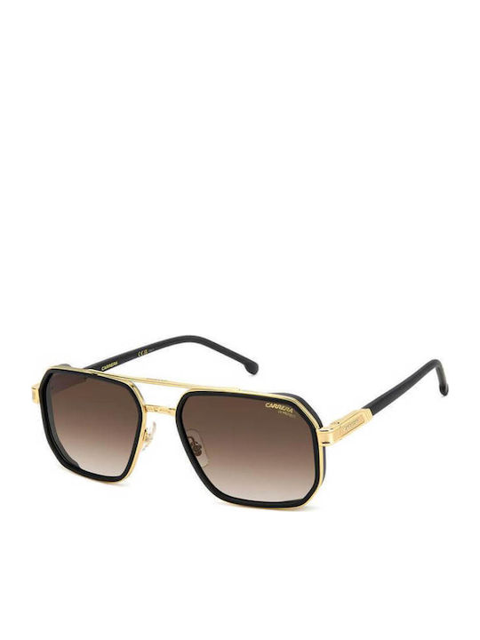 Carrera Unisex Γυαλιά Ηλίου με Χρυσό Μεταλλικό ...