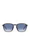 Carrera Unisex Sunglasses with Black Horn-Rimmed Frame and Grey Gradient Lens 328/S 807/08