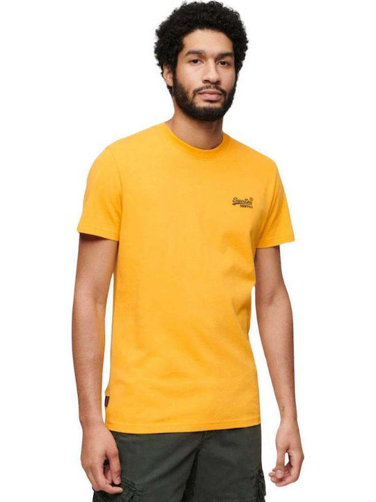 Superdry T-shirt Πορτοκαλι