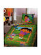 Kinderbettbezug Einzel Grün 175x255cm