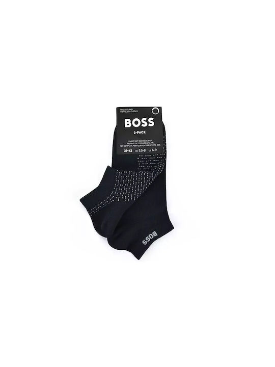 Hugo Boss Men's Socks Blue 2Pack