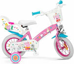 Toimsa Peppa Pig 12" Kinder Fahrrad BMX Rosa