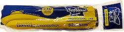 Softline Trash Bags with Drawstring Black
