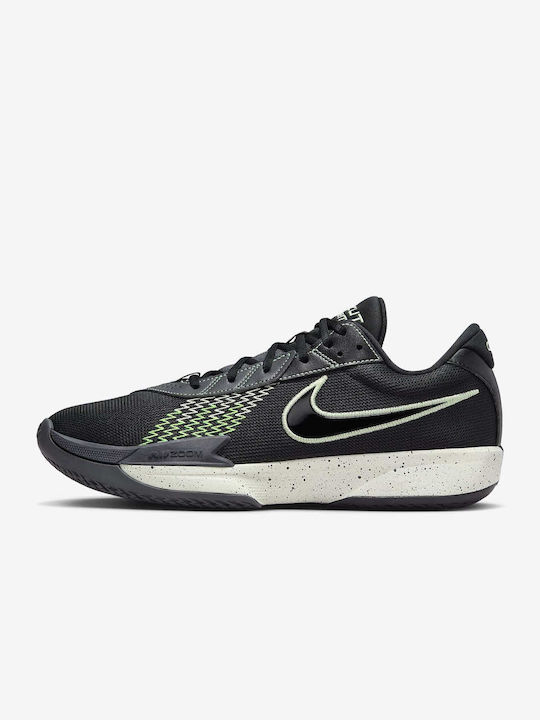 Nike G.T. Cut Academy Χαμηλά Μπασκετικά Παπούτσια Μαύρο / Anthracite / Green Strike / Barely Volt