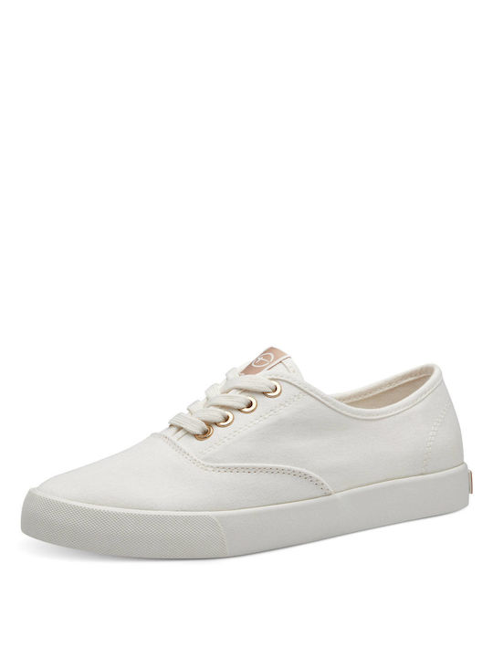 Tamaris Γυναικεία Sneakers White / Gold
