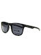 Invu Men's Sunglasses with Black Plastic Frame and Gray Lens IB22462A