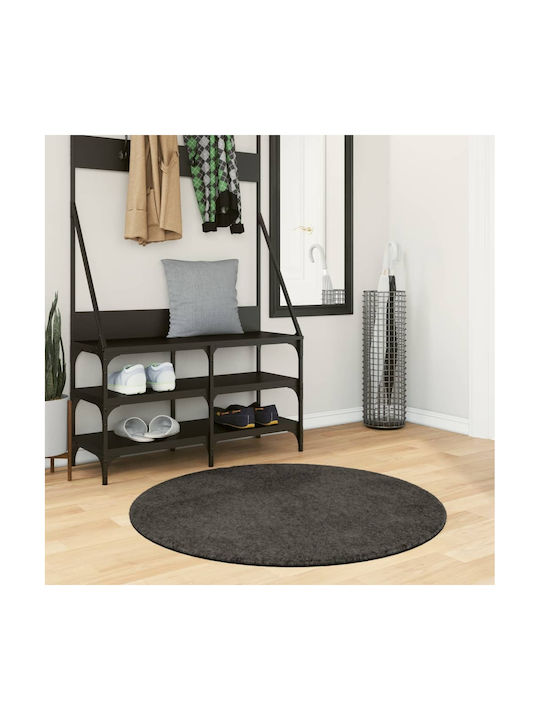 vidaXL Rug Rectangular Charcoal