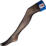 Socks/Tights for Carnival in Black color 6pcs