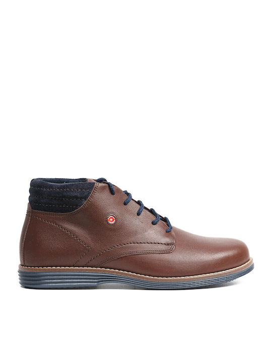 Robinson Leather Men's Boots Anatomical Brown/Blue