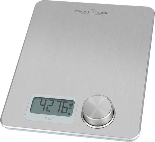 Profi Cook Ψηφιακή Ζυγαριά Κουζίνας έως 5kg Inox