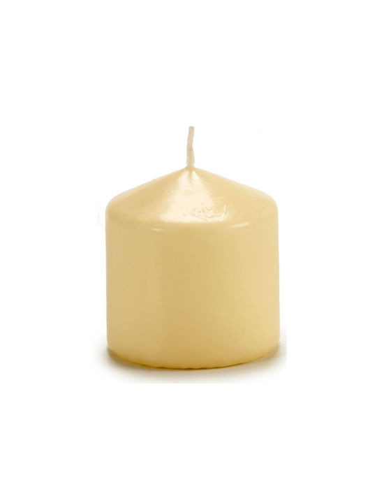 BigBuy Decorative Candle Ecru 1pcs