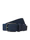 Men's Belt Knitted Blue