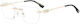 Dsquared2 Metal Eyeglass Frame Gold D2 0102 3YG