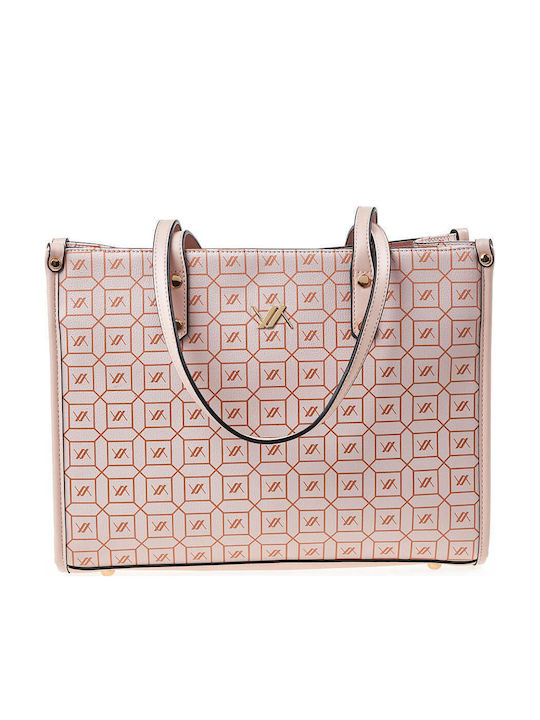 Verde Women's Bag Shopper Shoulder Orange