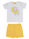 Prod Pijama pentru copii WHITE/YELLOW