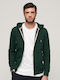 Sweatshirt with Hood Green (forest Green)