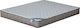 Pakketo Frezio Queen Ergonomic Mattress Double-Sided Roll Pack 160x200x19cm with Independent Springs