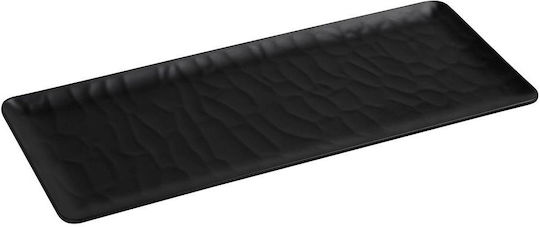 Espiel Wavy Matte Сервизна Плато Пластмаса Черно 40x16бр 6бр Espiel Wavy Matte Сервизна Плато Пластмаса Черно 40x16бр 6бр