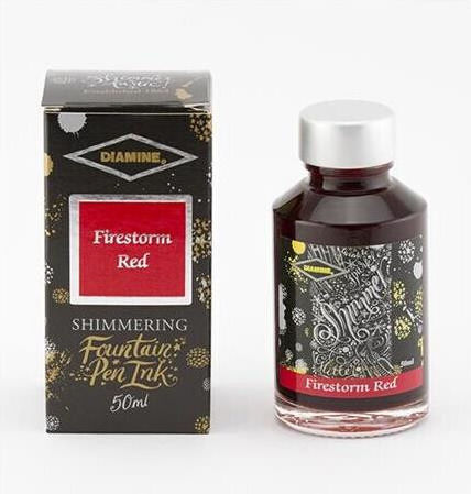 Diamine Ανταλλακτικό Μελάνι για Πένα Κόκκινο 50ml