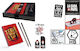 MP Kids Stationery Set with Pencil, Eraser and Notepad