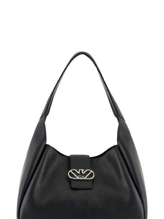 Emporio Armani Leather Women's Bag Shoulder Black