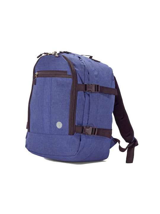 Benzi Men's Fabric Backpack Blue