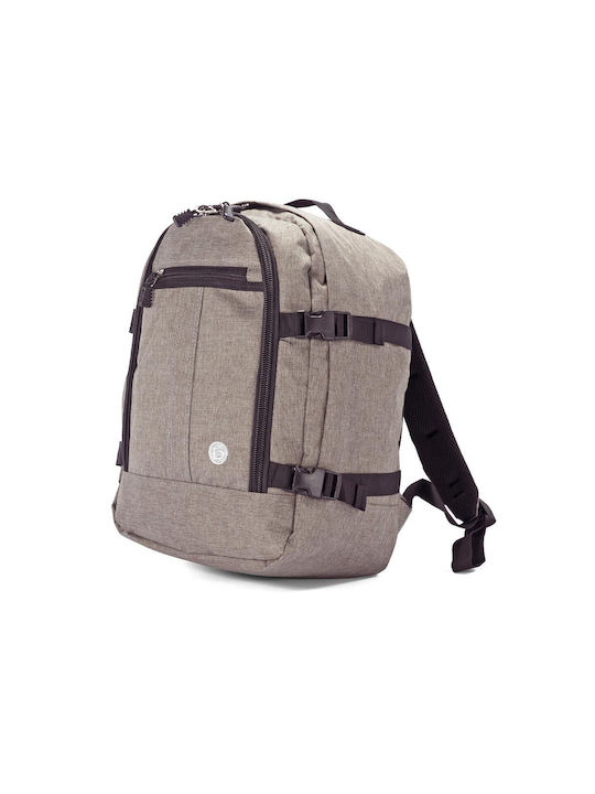 Benzi Men's Fabric Backpack Gray