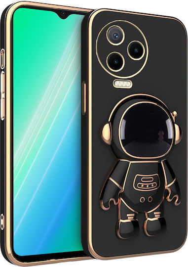 Infinix Back Cover Σιλικόνης Μαύρο (Infinix Note 12 2023)