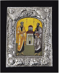 Imaginea Sfântul Petru Metal 13x16cm Imaginea Sfântul Petru Metal 13x16cm