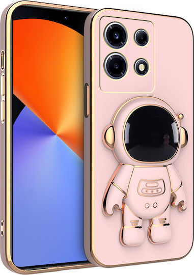 Infinix Back Cover Σιλικόνης Ροζ (Infinix Note 30 VIP, Astronaut)