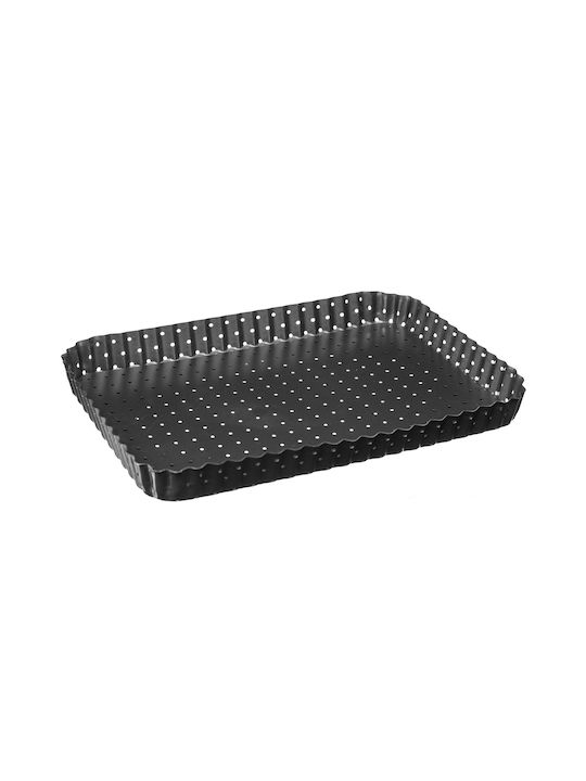 5Five Non-stick Aluminum Tart Baking Pan with Removable Bottom 31x21.5x3cm