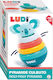 Ludi Stacking Tumbler Koala Silicone Baby Activity Toy with Sounds for 10+ Months