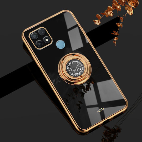 Erbord Electro Back Cover Μαύρο (Oppo A15 / A15s)