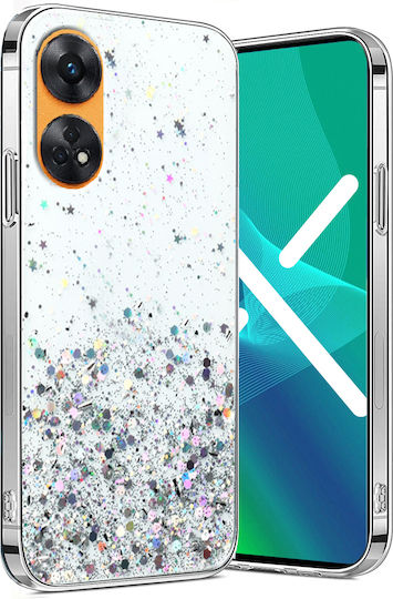 Erbord Задна корица Пластмаса / Силикон Прозрачен (Oppo Reno8 T)